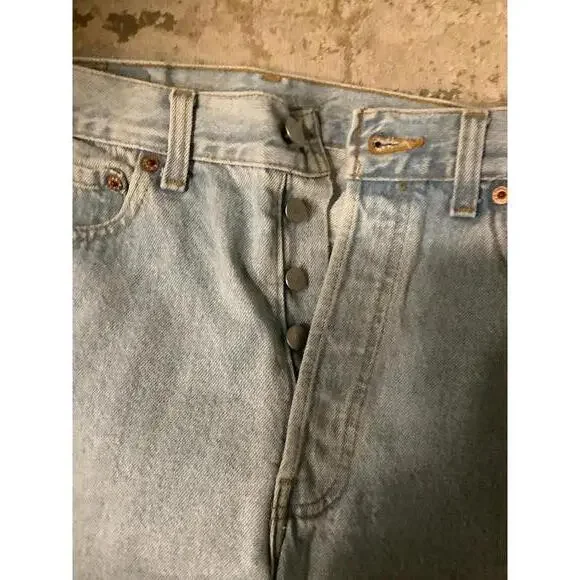 Levi's 501 Men's Light Wash Denim Jeans W30 L30